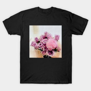 pretty purple flowers(watercolor painting) T-Shirt